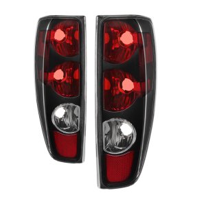GMC Canyon Tail Lights - SPYDER - Euro Style - Black - `04-`12