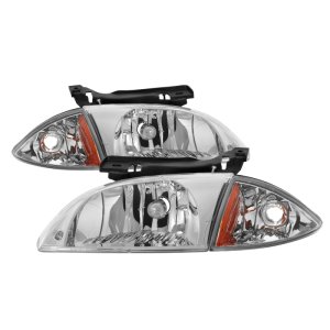Chevrolet Cavalier Headlights - SPYDER - xTune - Chrome - `00-`02