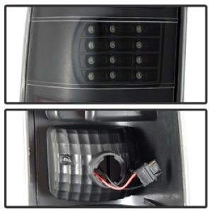 Chevrolet Silverado 1500 Tail Lights - SPYDER - xTune LED - Black - `03-`06
