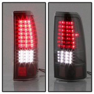 Chevrolet Silverado 1500 Tail Lights - SPYDER - xTune LED - Black - `03-`06