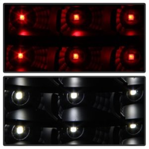 Chevrolet Silverado 1500 Tail Lights - SPYDER - xTune LED - Black Smoke - `03-`06