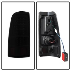 Chevrolet Silverado 1500 Tail Lights - SPYDER - xTune LED - Black Smoke - `03-`06