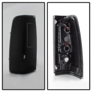 Chevrolet Silverado 2500 Tail Lights - SPYDER - xTune Version 2 - Black Smoke - `99-`02