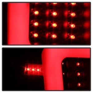 Nissan Titan Tail Lights - SPYDER - Light Bar LED - Black - `04-`15