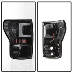 Toyota Tundra Tail Lights - SPYDER - Light Bar LED - Black - `07-`13 Toyota Tundra Tail Lights - SPYDER - Light Bar LED - Black - `07-`13
