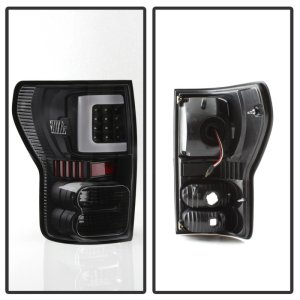 Toyota Tundra Tail Lights - SPYDER - Light Bar LED - Black - `07-`13 Toyota Tundra Tail Lights - SPYDER - Light Bar LED - Black - `07-`13