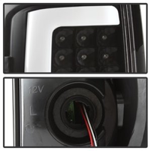 Toyota Tundra Tail Lights - SPYDER - Light Bar LED - Black - `07-`13 Toyota Tundra Tail Lights - SPYDER - Light Bar LED - Black - `07-`13