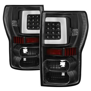 Toyota Tundra Tail Lights - SPYDER - Light Bar LED - Black - `07-`13 Toyota Tundra Tail Lights - SPYDER - Light Bar LED - Black - `07-`13