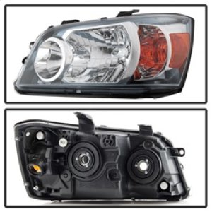 Toyota Highlander Headlights - SPYDER - xTune OEM Style - Chrome - `04-`06 Toyota Highlander Headlights - SPYDER - xTune OEM Style - Chrome - `04-`06