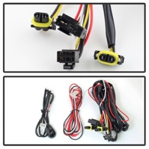 Dodge Ram Fog Lights - SPYDER - OEM Style w/ Universal Switch - Clear - `13-`18