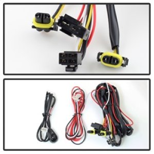 Dodge Ram Fog Lights - SPYDER - OEM Style w/ Universal Switch - Clear - `13-`18