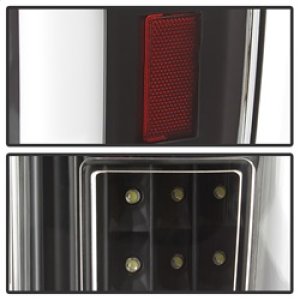 Ford F-250 Super Duty Tail Lights - SPYDER - xTune LED - Black - `17-`18