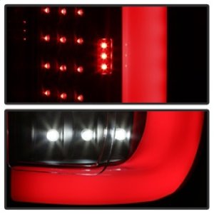 Ford F-250 Super Duty Tail Lights - SPYDER - xTune LED - Black - `17-`18