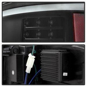 Ford F-150 Tail Lights - SPYDER - xTune Light Bar LED - Black - `09-`14