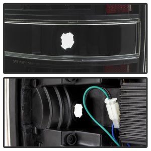 Ford F-150 Tail Lights - SPYDER - xTune Light Bar LED - Black - `09-`14