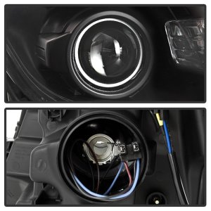 Ford Explorer Headlights - SPYDER - OEM Style Halogen - Black - `11-`15