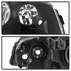Dodge Grand Caravan Headlights - SPYDER - xTune - Black - `11-`17