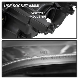 Dodge Grand Caravan Headlight - Passenger Side - SPYDER - xTune - `11-`17