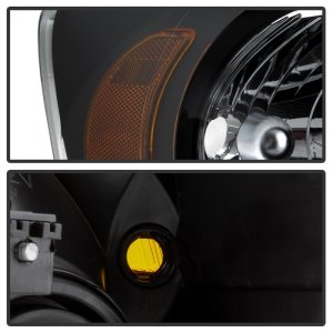 Dodge Durango Headlights - SPYDER - xTune OEM Style - Black - `07-`09