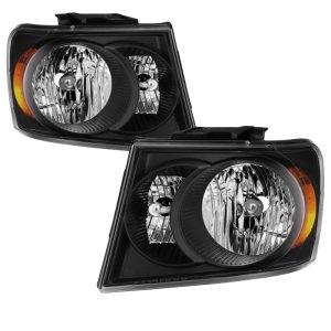 Dodge Durango Headlights - SPYDER - xTune OEM Style - Black - `07-`09