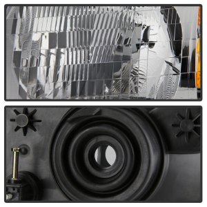 Ford Escape Headlights - SPYDER - OEM Style - Chrome - `01-`04