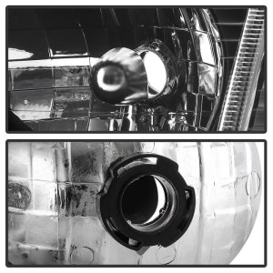 Ford Explorer Sport Headlights - SPYDER - OEM Style w/Corner - Black - `01-`03