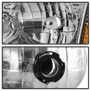 Ford Explorer Sport Headlights - SPYDER - xTune OEM Style - Chrome - `01-`03