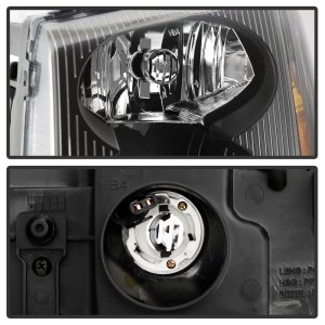 GMC Envoy Headlights - SPYDER - OEM Style - Black - `02-`09