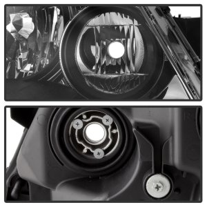 Honda Odyssey Headlights - SPYDER - OEM Style - Black - `08-`10