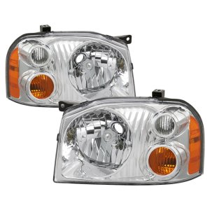 Nissan Frontier Headlights - SPYDER - OEM Style - Chrome - `01-`04 Nissan Frontier Headlights - SPYDER - OEM Style - Chrome - `01-`04