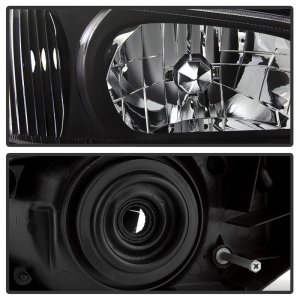 Nissan Maxima Headlights - SPYDER - OEM Style - Black - `00-`01