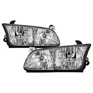 Toyota Camry Headlights - SPYDER - OEM Style - Chrome - `00-`01 Toyota Camry Headlights - SPYDER - OEM Style - Chrome - `00-`01