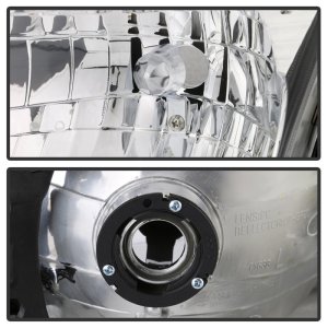 Toyota Camry Headlights - SPYDER - OEM Style - Chrome - `00-`01