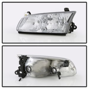 Toyota Camry Headlights - SPYDER - OEM Style - Chrome - `00-`01