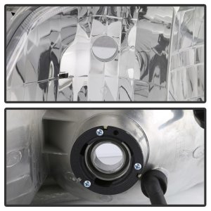 Toyota Camry Headlights - SPYDER - OEM Style - Chrome - `00-`01