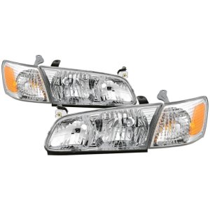 Toyota Camry Headlights - SPYDER - OEM Style - Chrome - `00-`01 Toyota Camry Headlights - SPYDER - OEM Style - Chrome - `00-`01