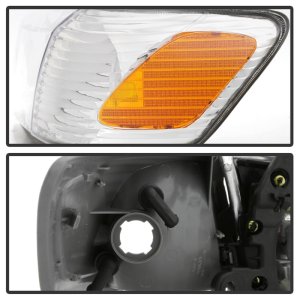 Toyota Camry Headlights - SPYDER - OEM Style - Chrome - `00-`01