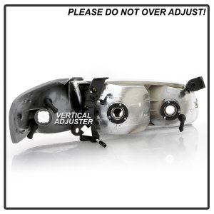 Toyota Camry Headlights - SPYDER - OEM Style - Chrome - `00-`01