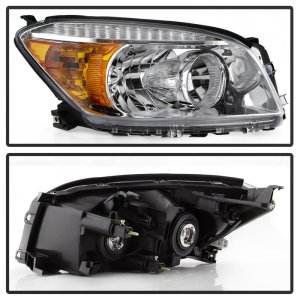Toyota RAV4 Headlights - SPYDER - OEM Style - Chrome - `06-`08 Toyota RAV4 Headlights - SPYDER - OEM Style - Chrome - `06-`08