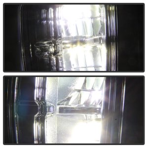 Chevrolet Silverado 1500 Fog Lights - SPYDER - OEM Style Full LED w/Switch - Clear - `16-`18