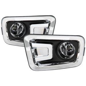 Nissan Titan Fog Lights - SPYDER - OEM Style w/Switch - Clear - `16-`18 Nissan Titan Fog Lights - SPYDER - OEM Style w/Switch - Clear - `16-`18