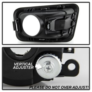 Nissan Titan Fog Lights - SPYDER - OEM Style w/Switch - Clear - `16-`18