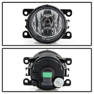 Nissan Titan Fog Lights - SPYDER - OEM Style w/Switch - Clear - `16-`18
