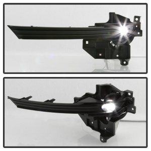 Mazda CX-5 Fog Lights - SPYDER - Full LED with Switch - Clear - `17-`18