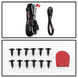 Mazda CX-5 Fog Lights - SPYDER - Full LED with Switch - Clear - `17-`18