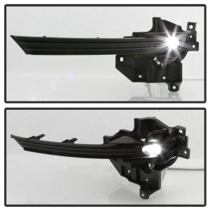 Mazda CX-5 Fog Lights - SPYDER - Full LED with Switch - Clear - `17-`18