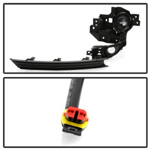 Mazda CX-5 Fog Lights - SPYDER - Full LED with Switch - Clear - `17-`18