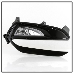 Hyundai Tucson Fog Lights - SPYDER - OEM Style w/Switch - Clear - `16-`18