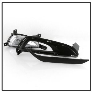 Hyundai Tucson Fog Lights - SPYDER - OEM Style w/Switch - Clear - `16-`18