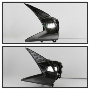 Lexus GS Fog Lights - SPYDER - OEM LED - Clear - `16-`18